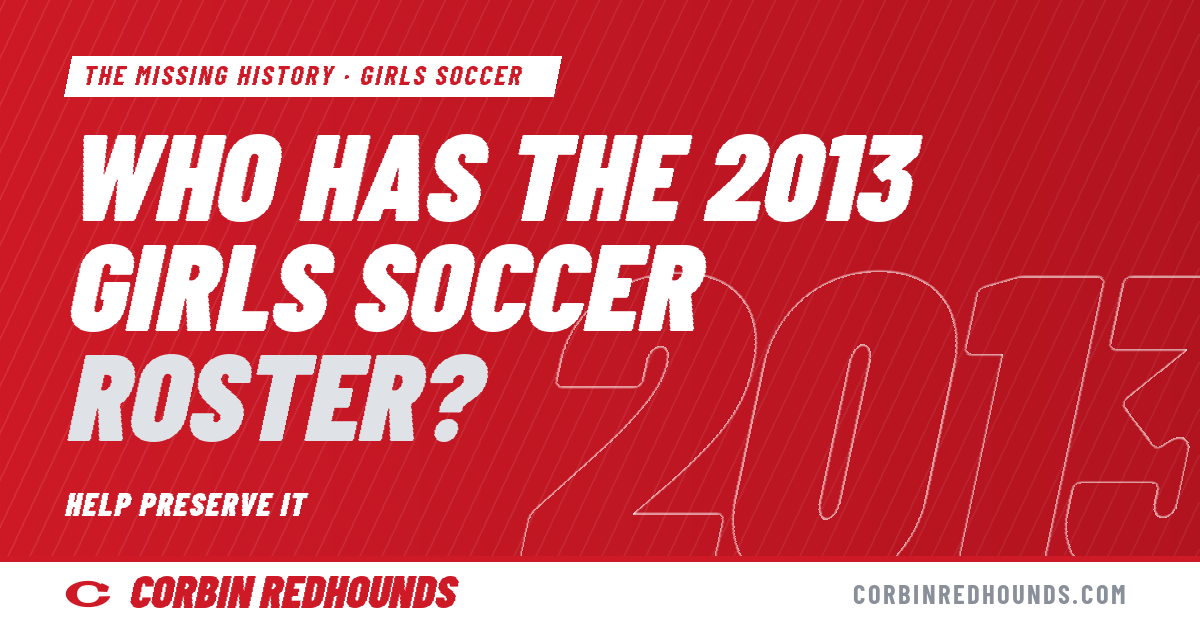 Who has the 2013 Girls Soccer roster?