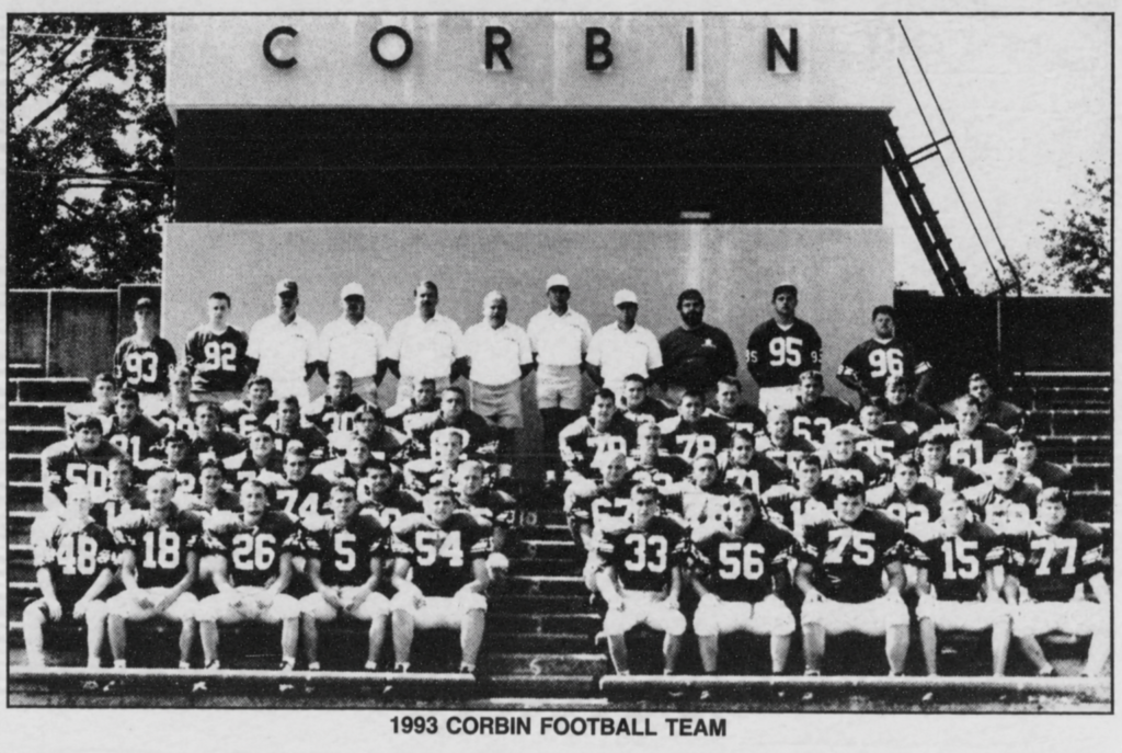 1993 Football team photo