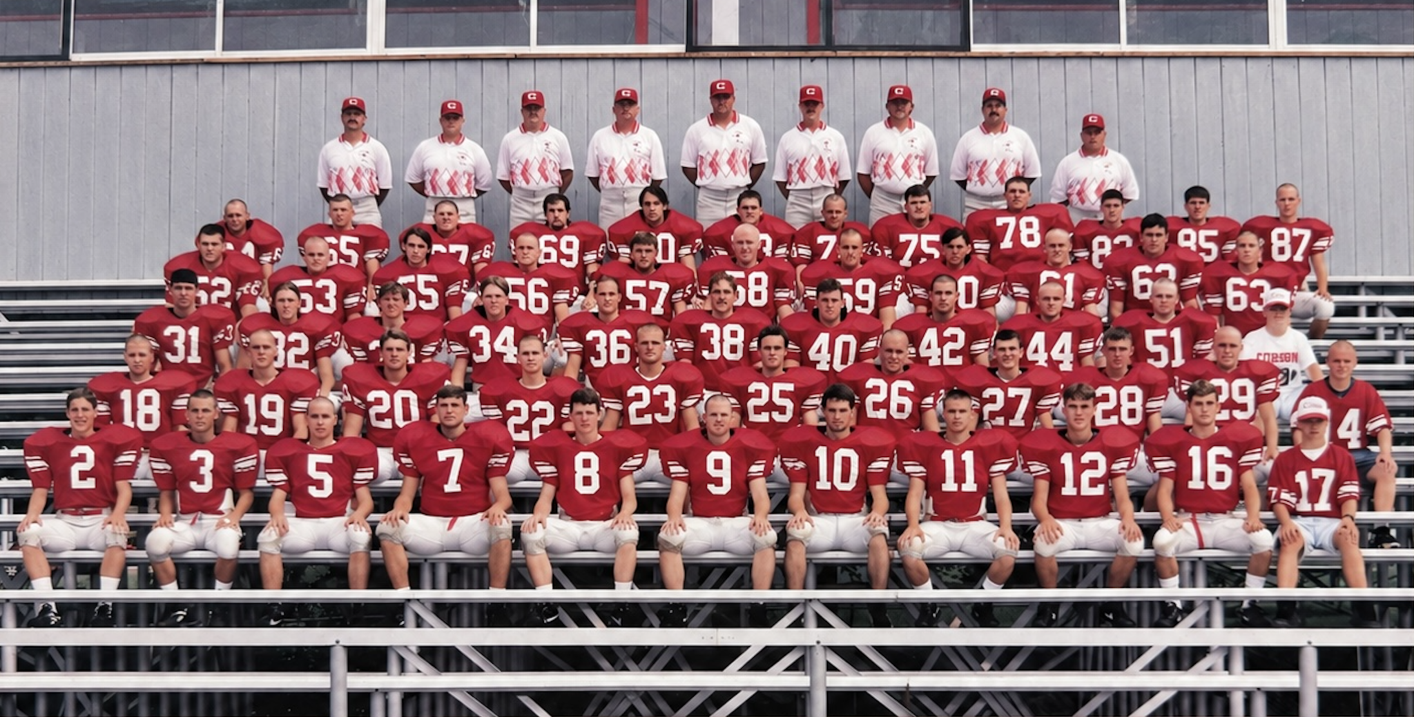 1995 Football team photo
