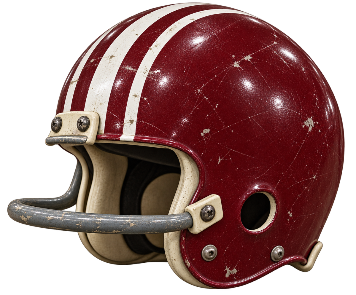 1950s–1960s — Maroon & White Era
