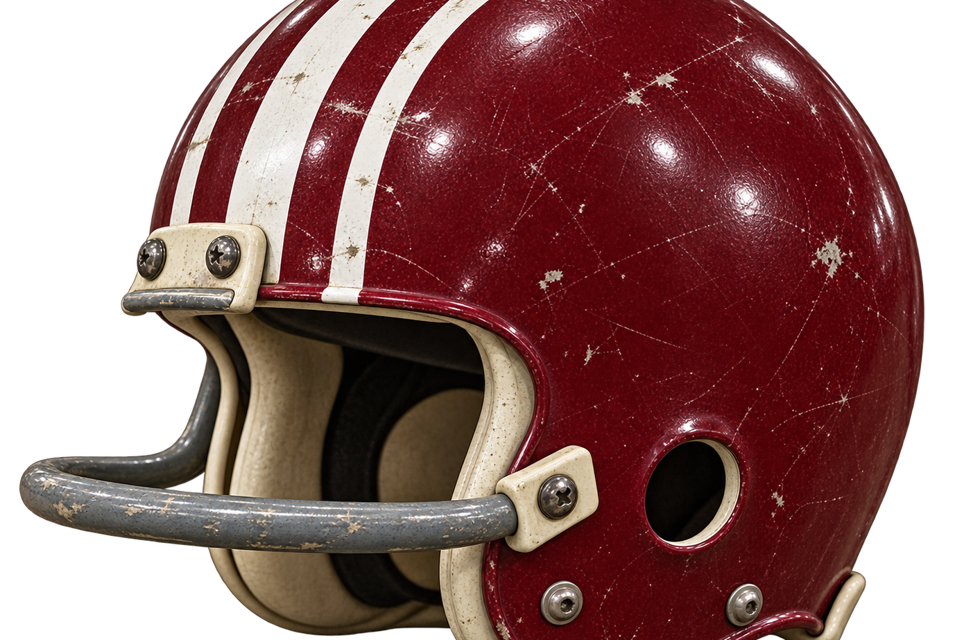 1950s–1960s — Maroon & White Era