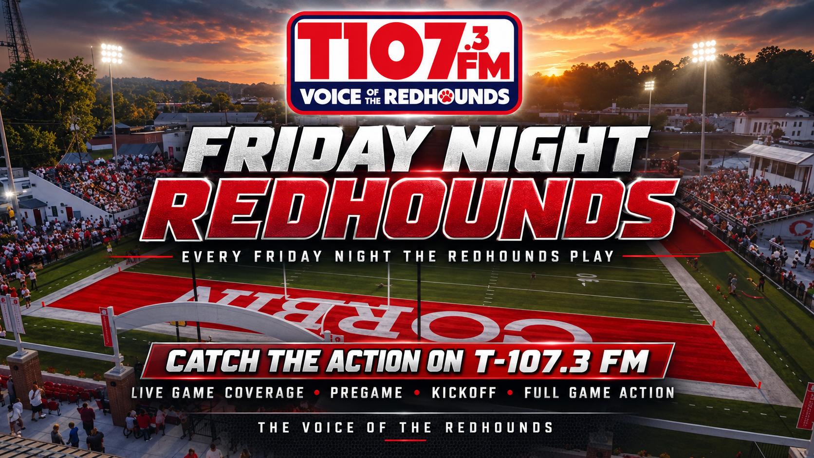 Friday Night Lights on T107.3 FM