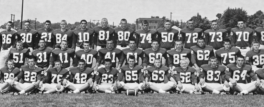 1962 Football team photo