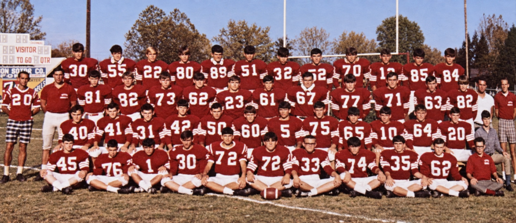 1968 Football team photo
